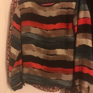 💕 Miss Finch Beautifully Unique Ladies Blouse Size Small 💕